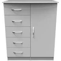 Eve Midi Wardrobe - Grey