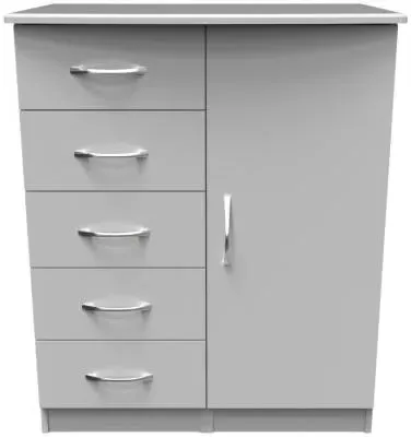 Eve Midi Wardrobe - Grey