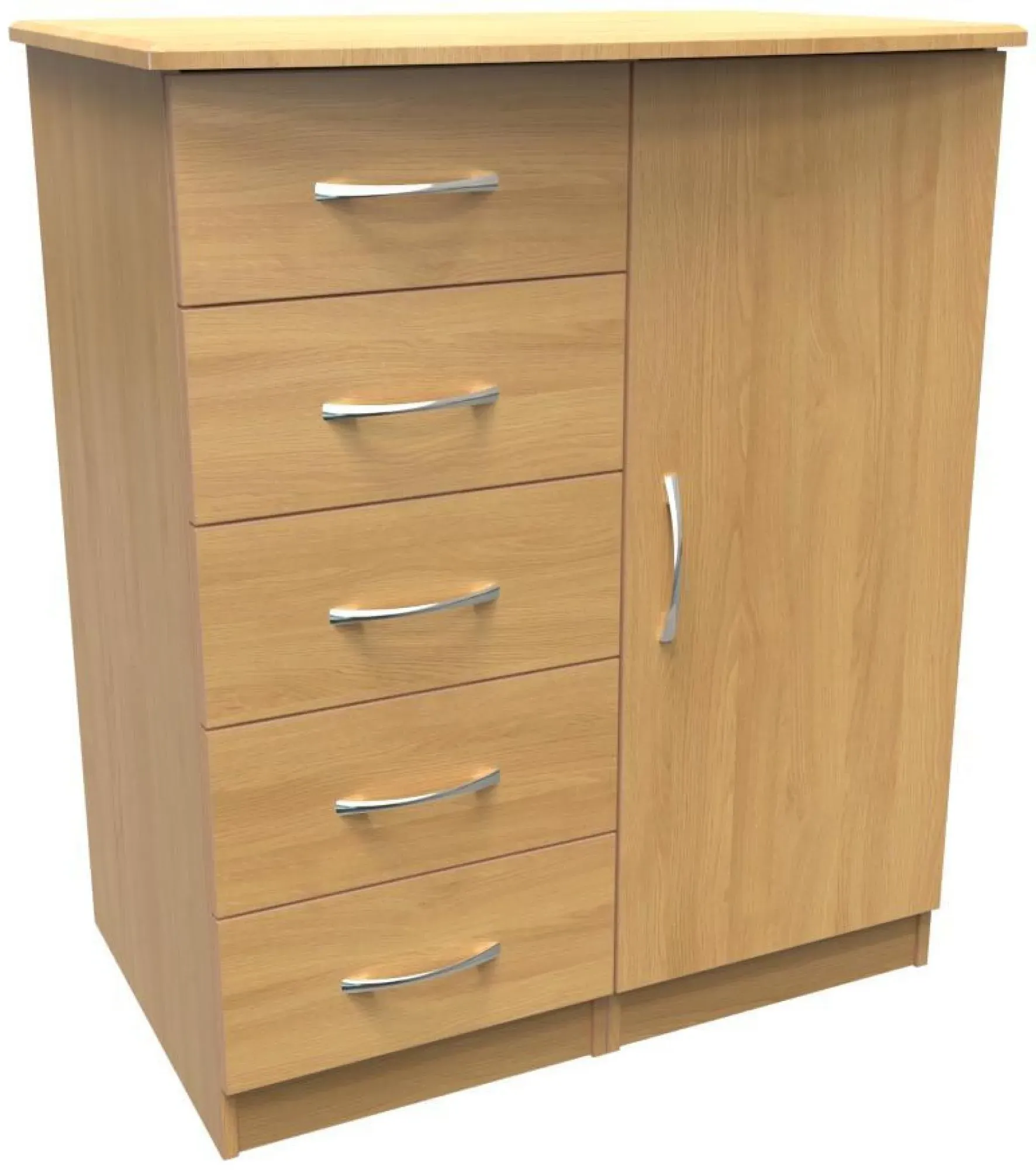 Eve Midi Wardrobe - Oak