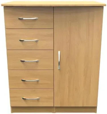 Eve Midi Wardrobe - Oak