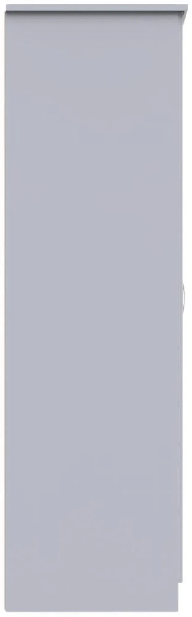 Eve Single Door Wardrobe - Grey