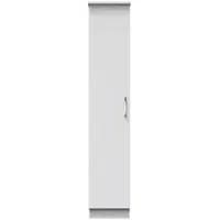 Eve Single Door Wardrobe - Grey