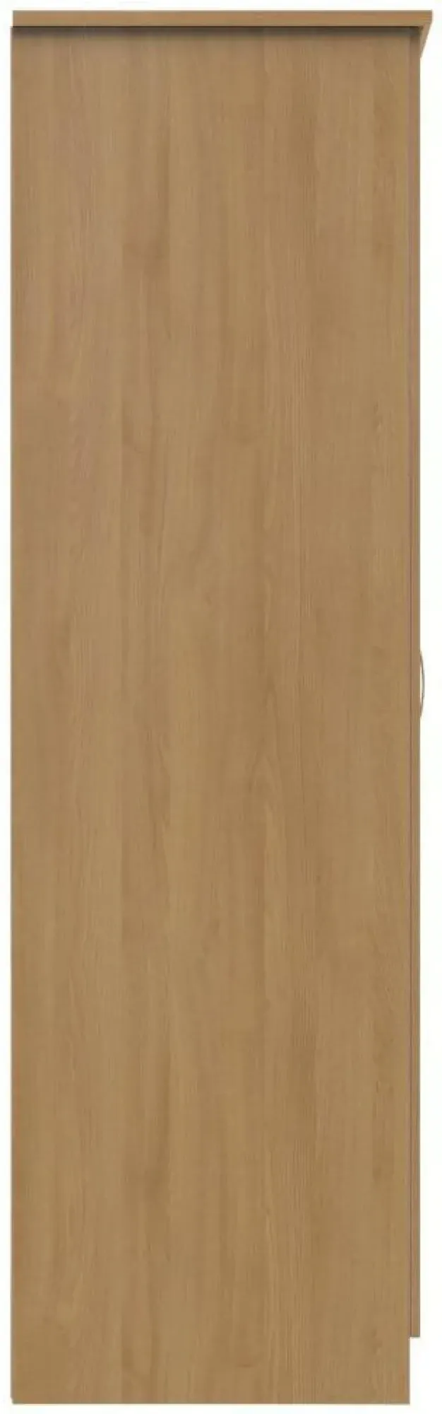 Eve Single Tall Wardrobe - Oak