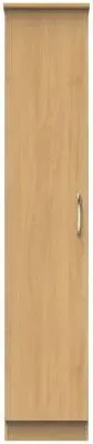 Eve Single Tall Wardrobe - Oak