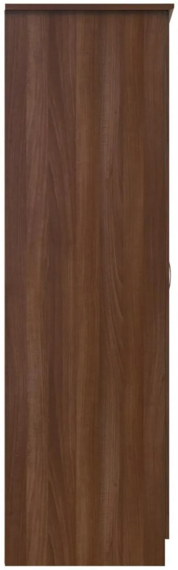 Eve Single Tall Wardrobe - Walnut