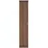 Eve Single Tall Wardrobe - Walnut