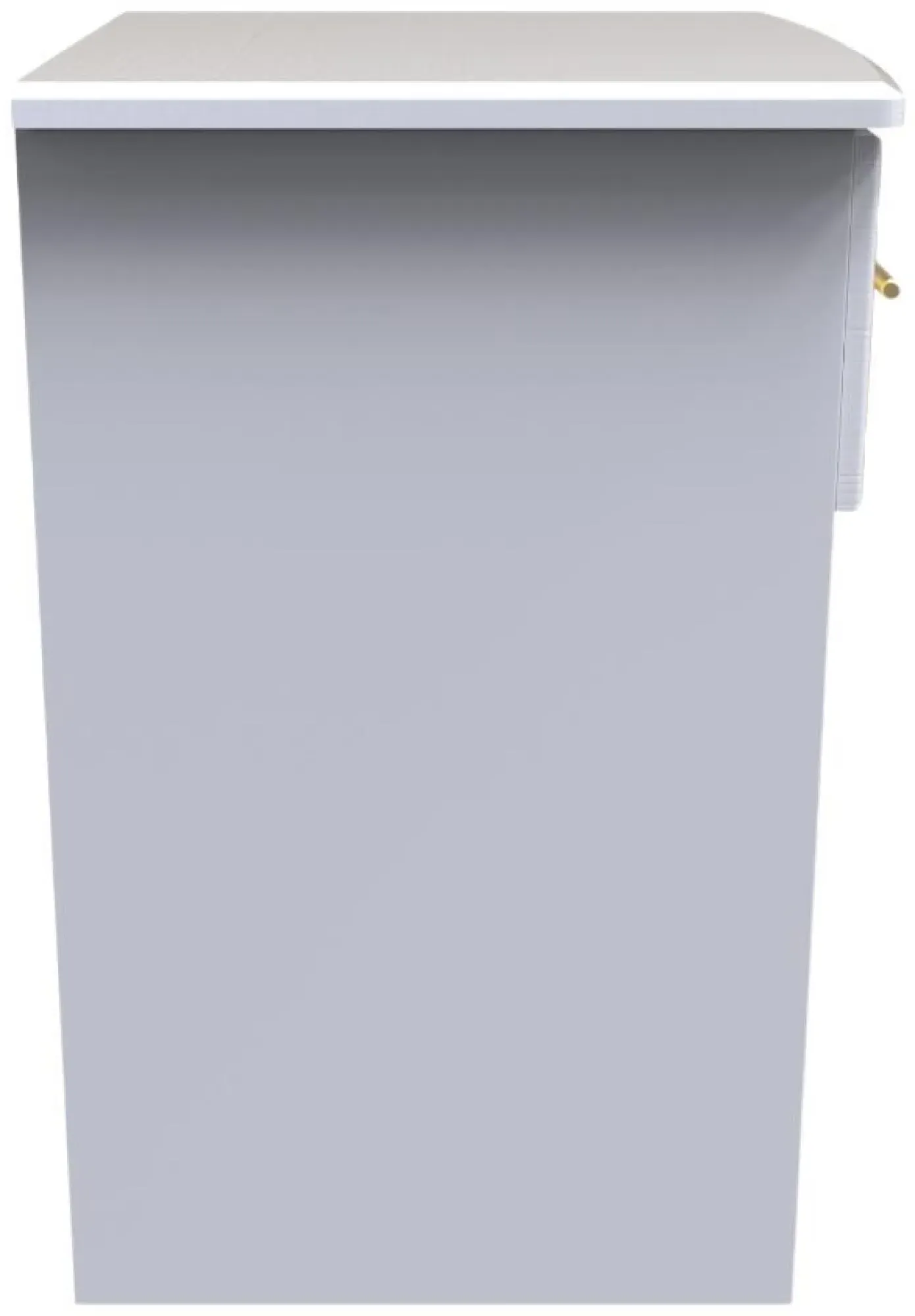 Faye 1 Drawer Bedside Cabinet - White