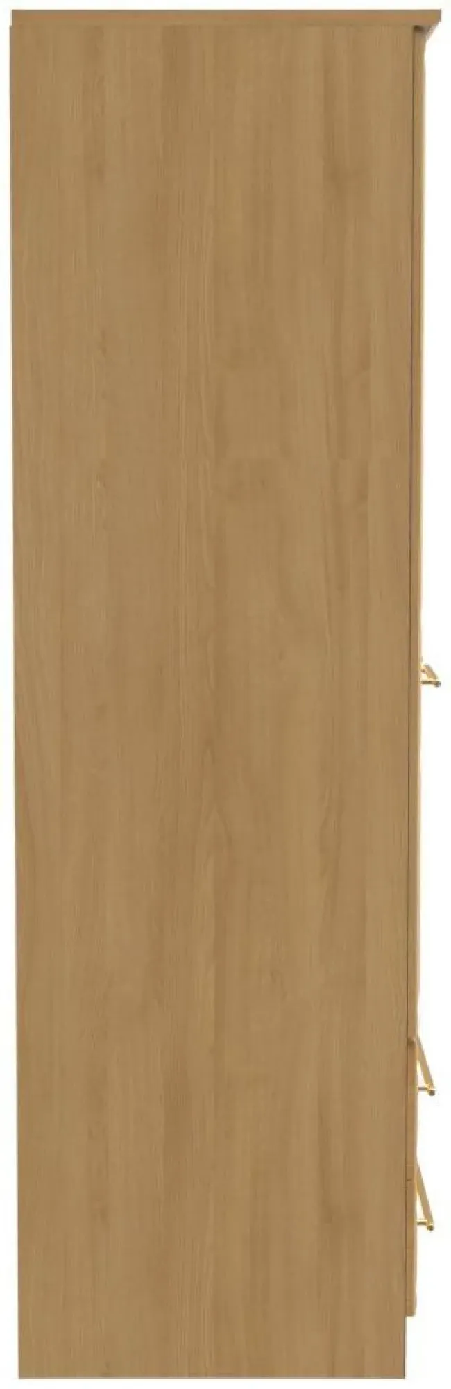 Faye 2 Door 2 Drawer Double Wardrobe - Oak