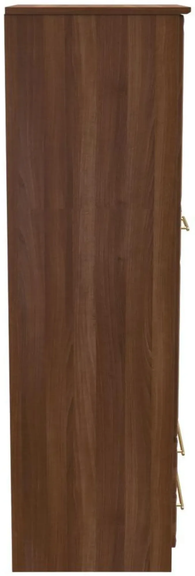 Faye 2 Door 2 Drawer Double Wardrobe - Walnut
