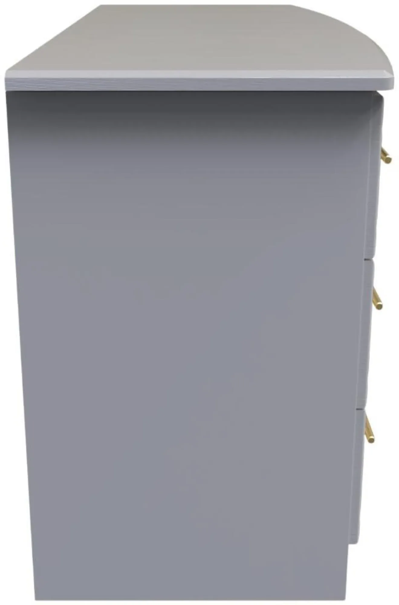 Faye 6 Drawer Midi Dresser - Grey Ash