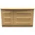 Faye 6 Drawer Midi Dresser - Oak