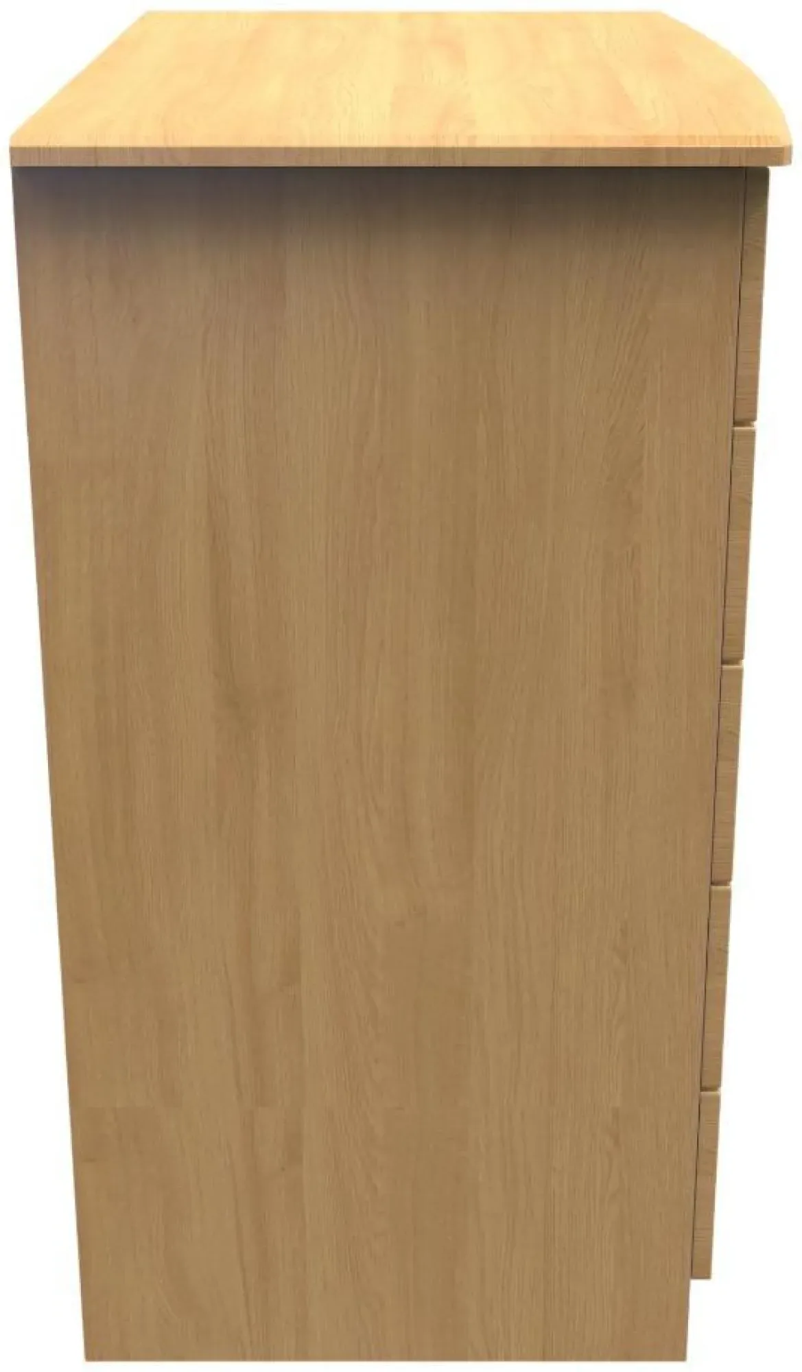 Flora 1 Door Midi Wardrobe - Oak