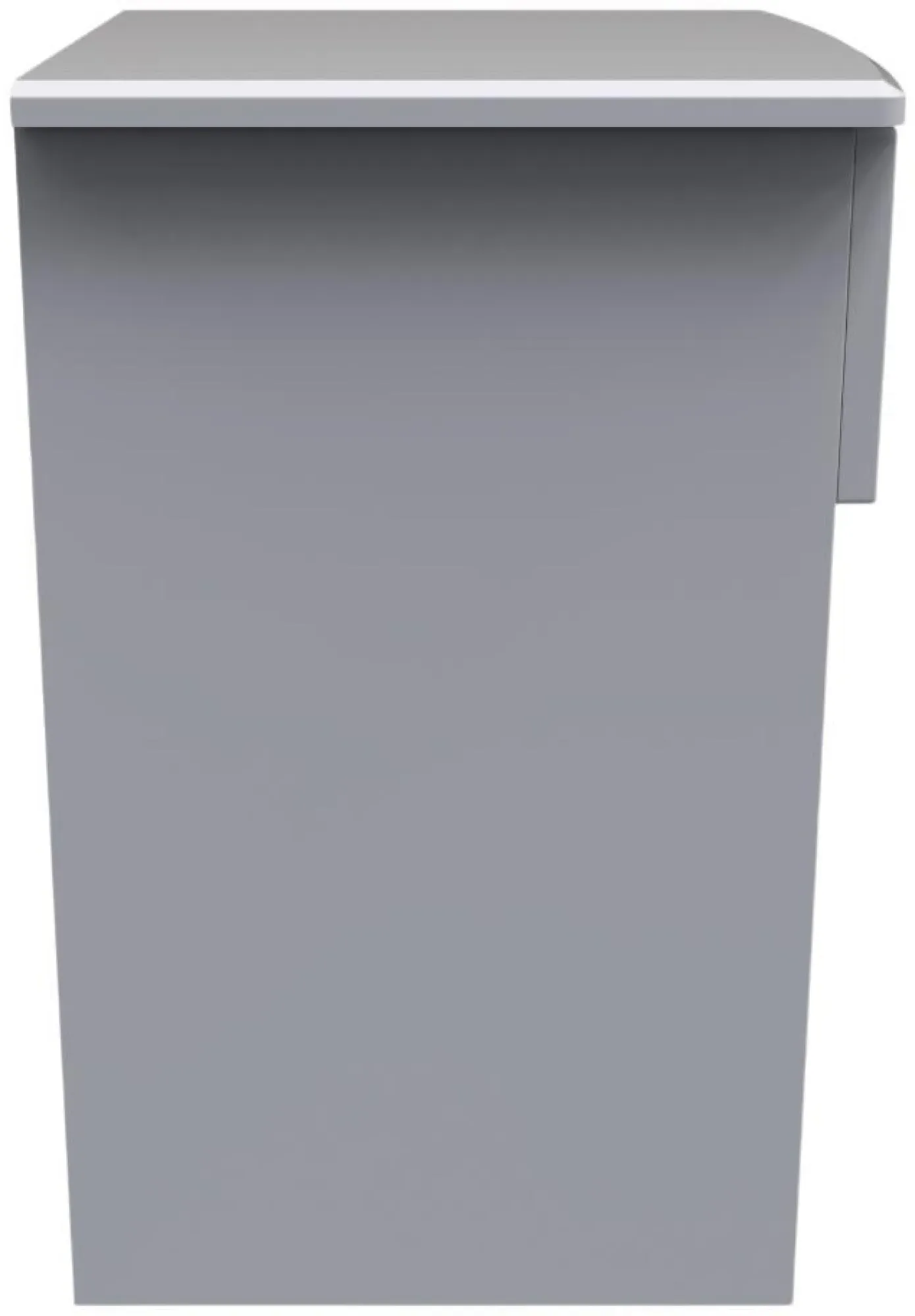 Flora 1 Drawer Bedside Cabinet - Grey