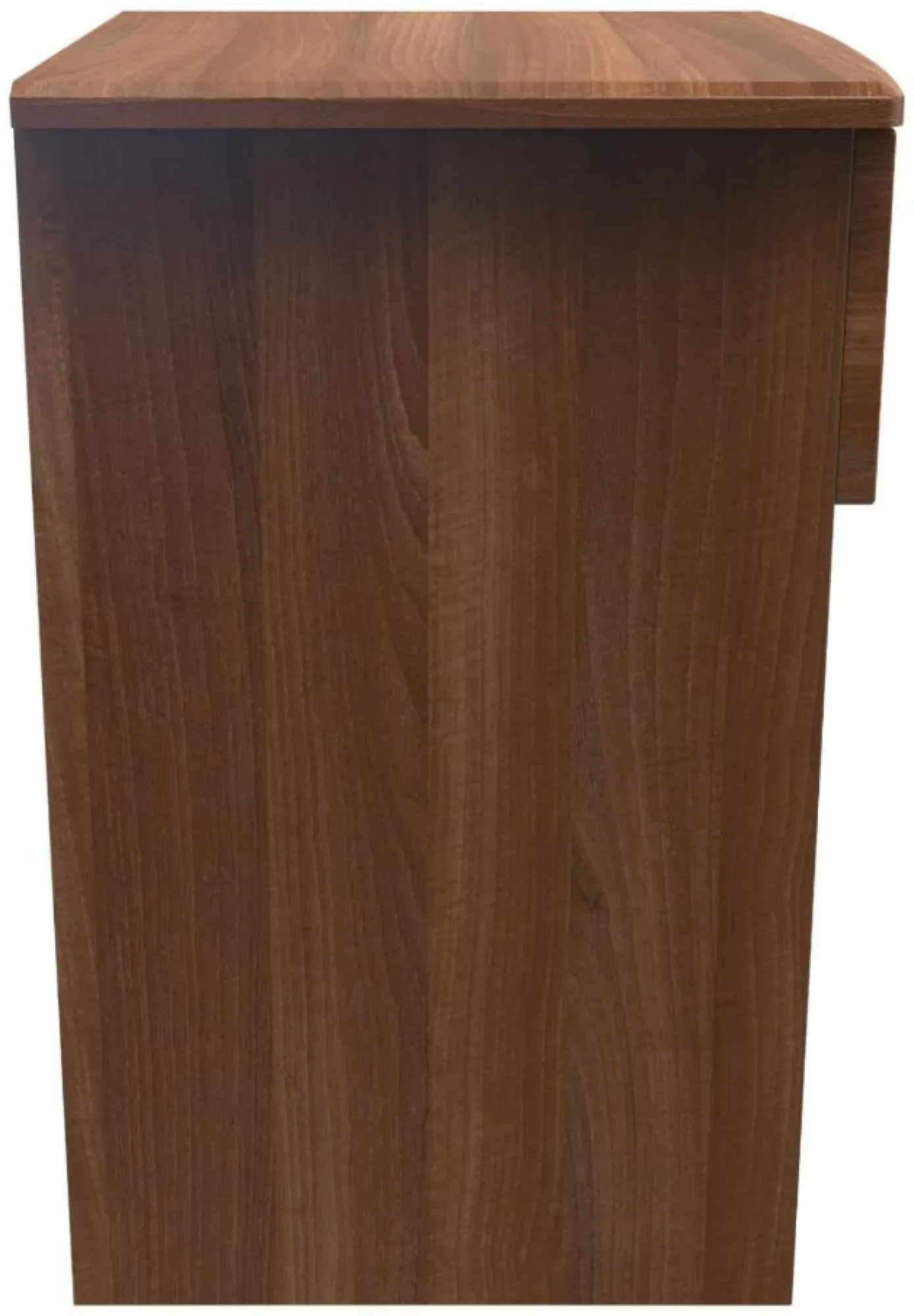 Flora 1 Drawer Bedside Cabinet - Walnut