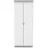 Flora 2 Door Tall Wardrobe - White