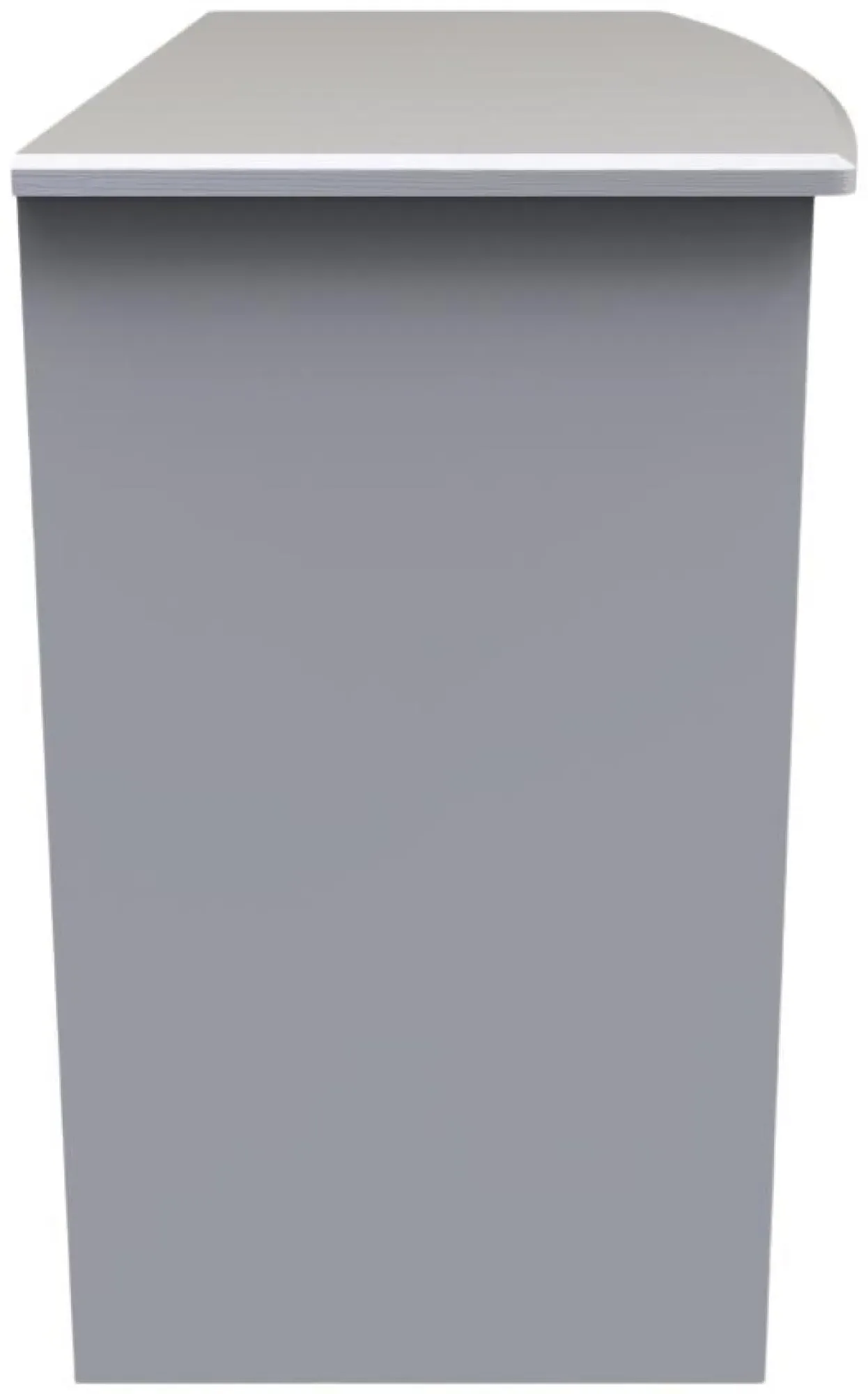 Flora 3 Drawer Desk - Grey Ash