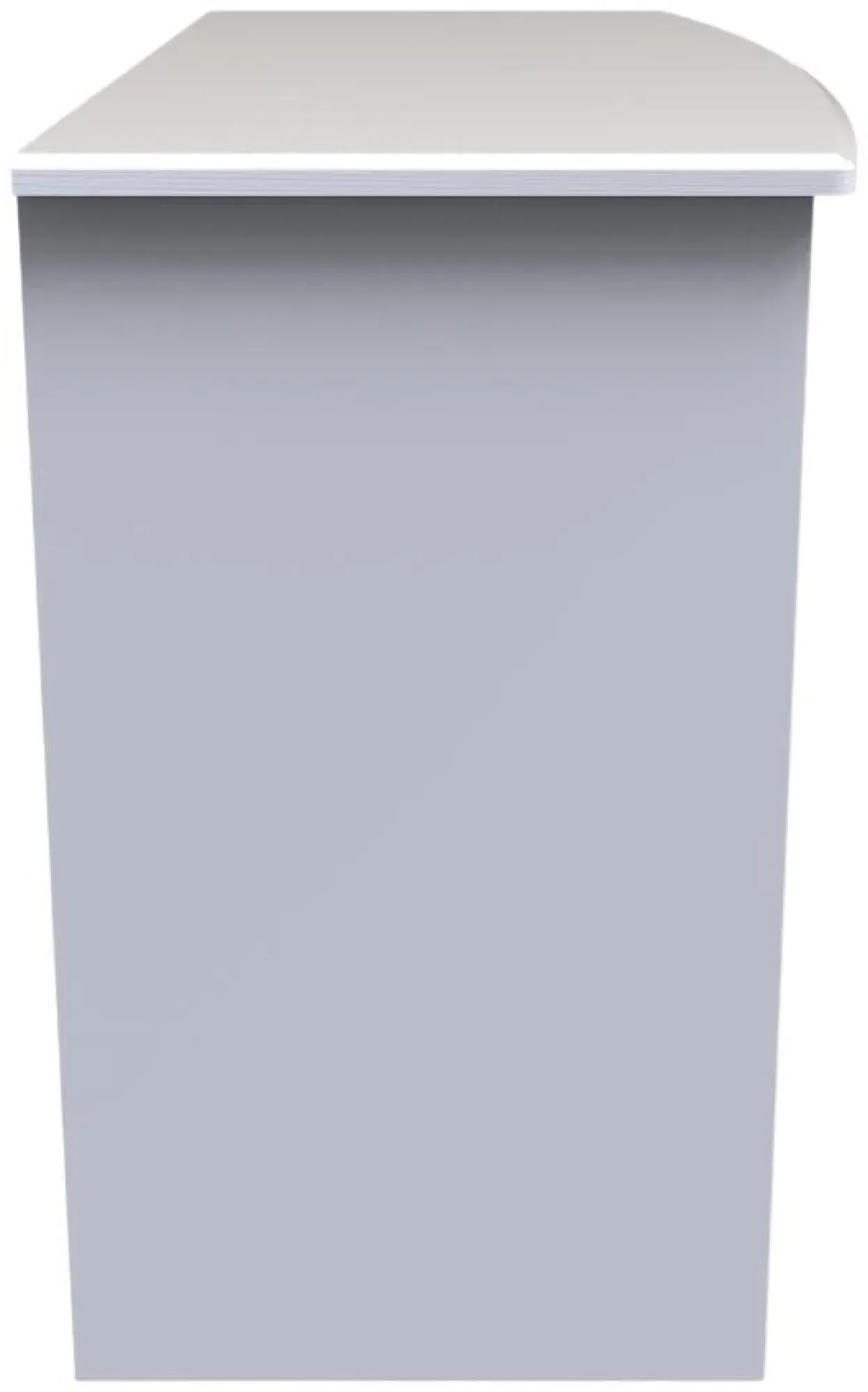 Flora 3 Drawer Desk - White Ash