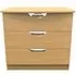 Flora 3 Drawer Small Chest - Oak