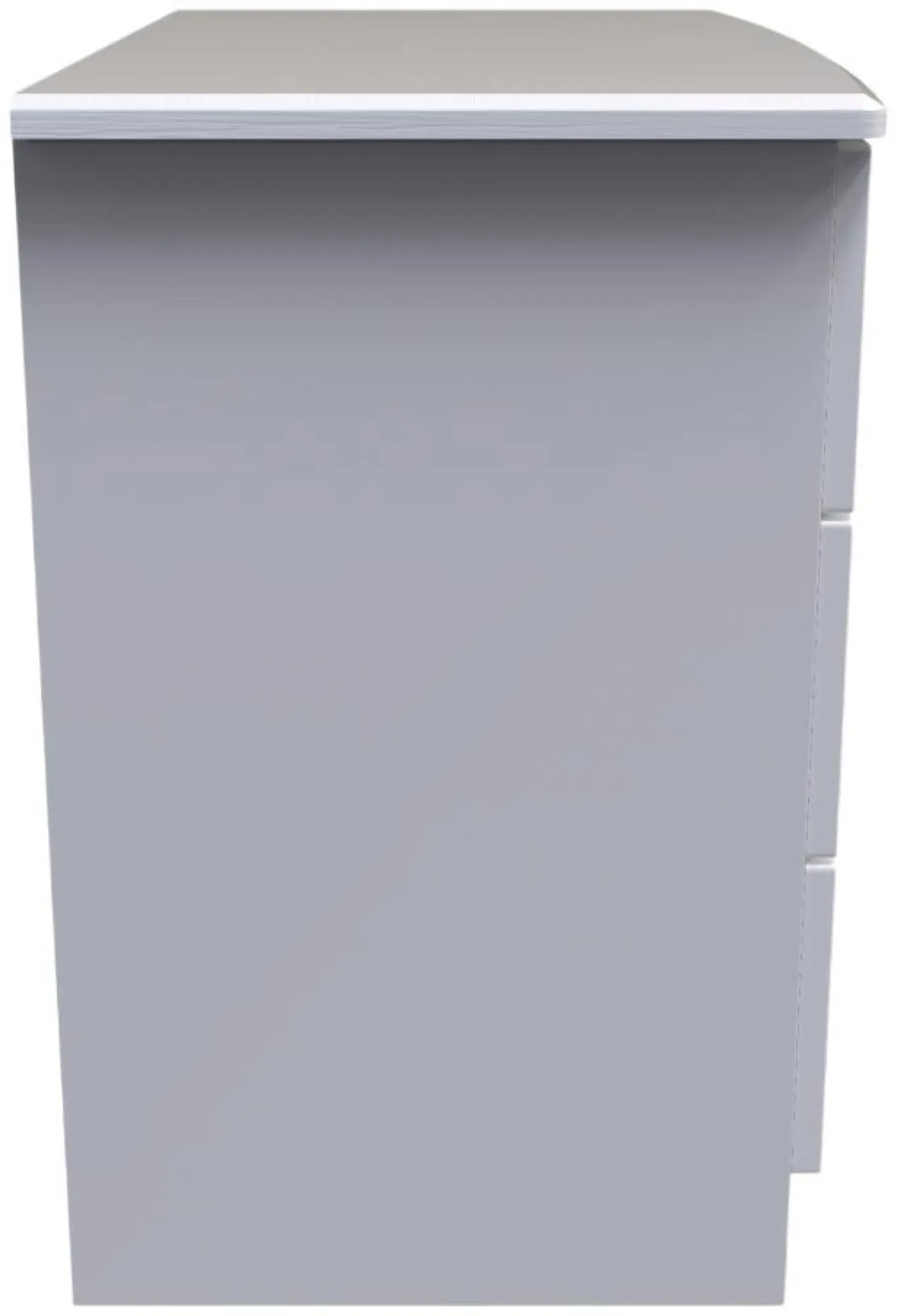 Flora 3 Drawer Small Chest - White