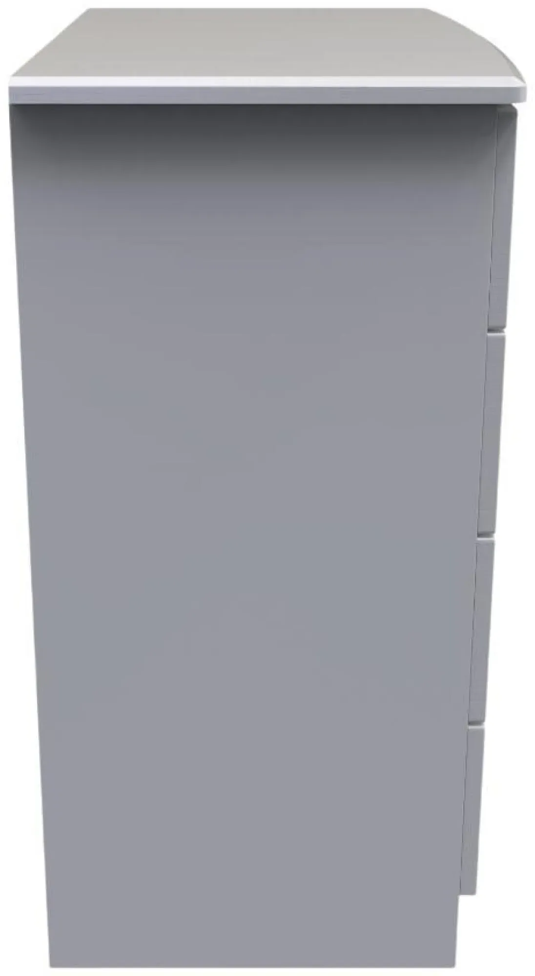 Flora 4 Drawer Chest - Grey Ash