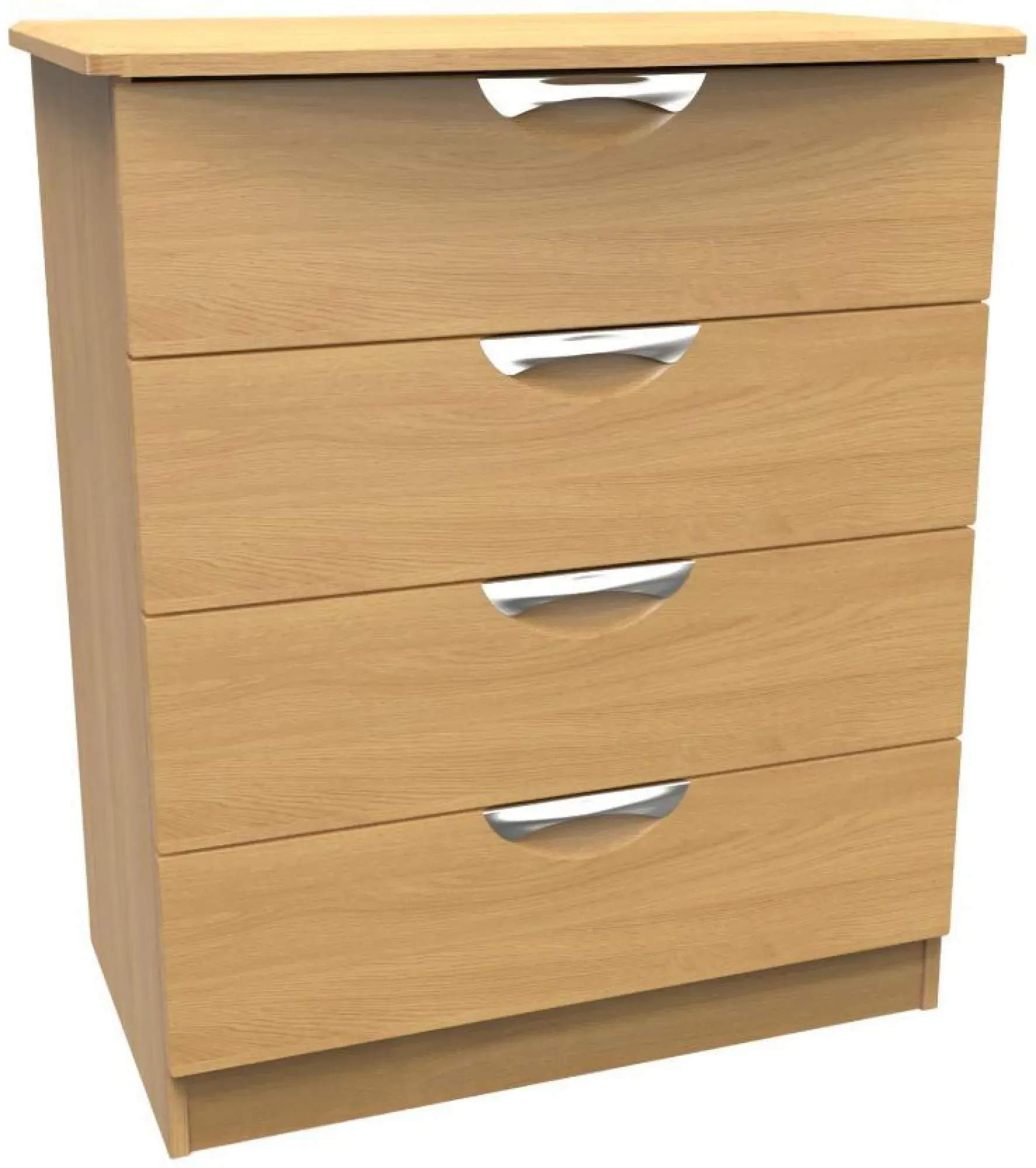 Flora 4 Drawer Chest - Oak