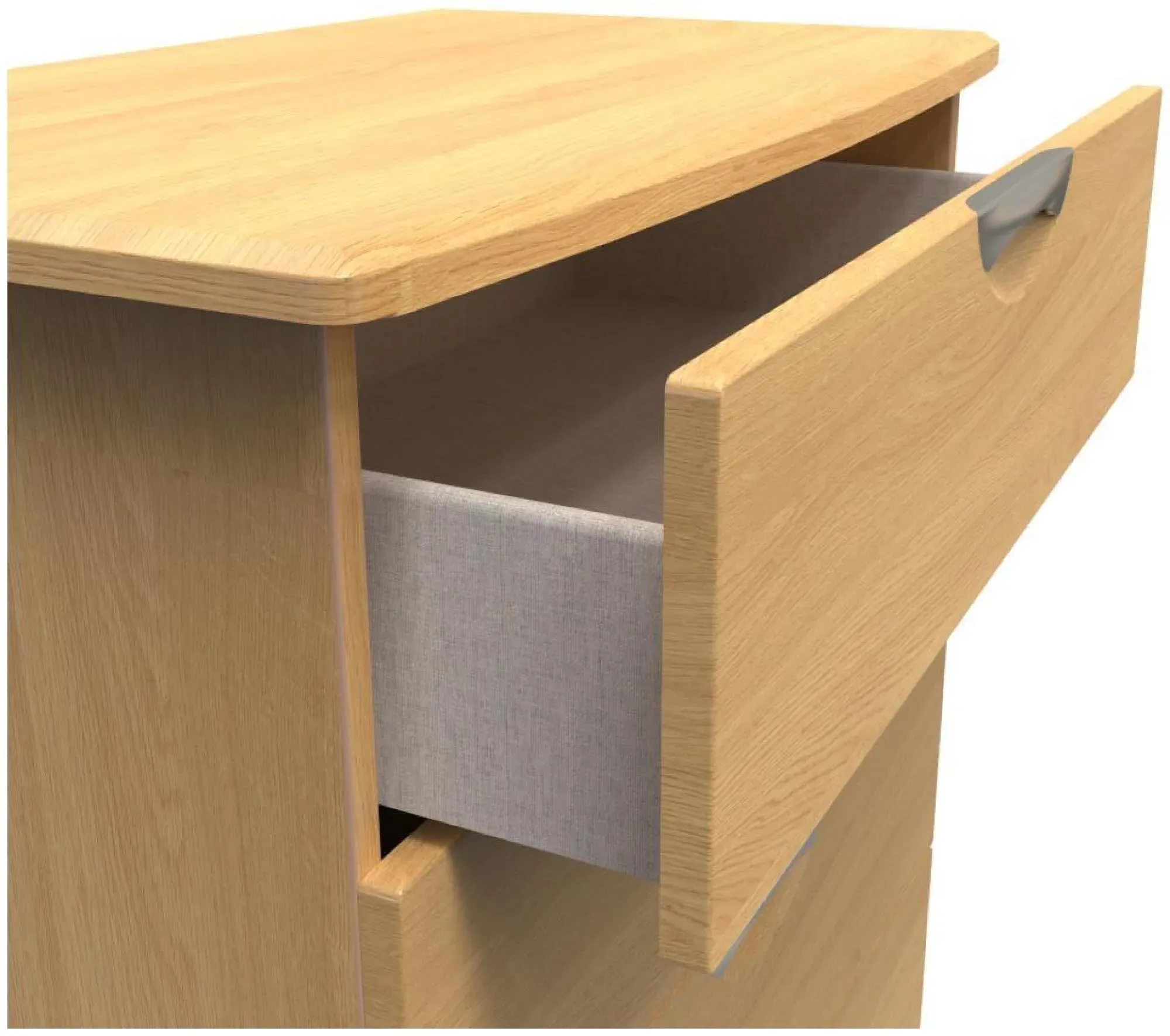 Flora 4 Drawer Chest - Oak