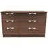 Flora 6 Drawer Midi Dresser - Walnut