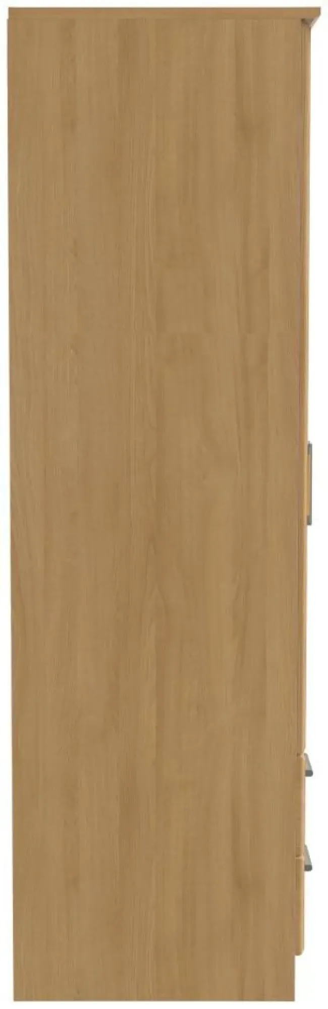 Gina 2 Door 2 Drawer Double Wardrobe - Oak