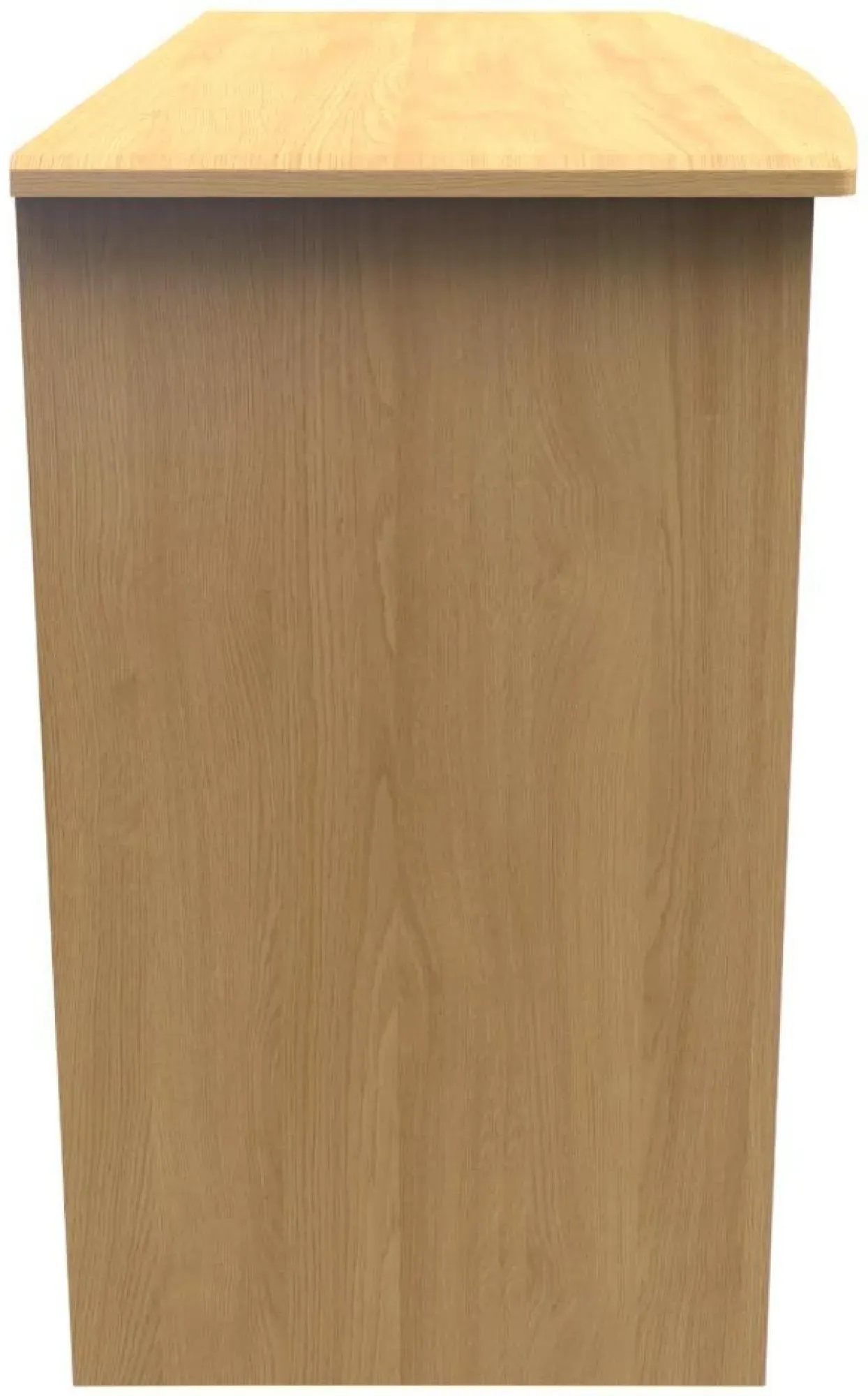 Gina 3 Drawer Desk - Oak