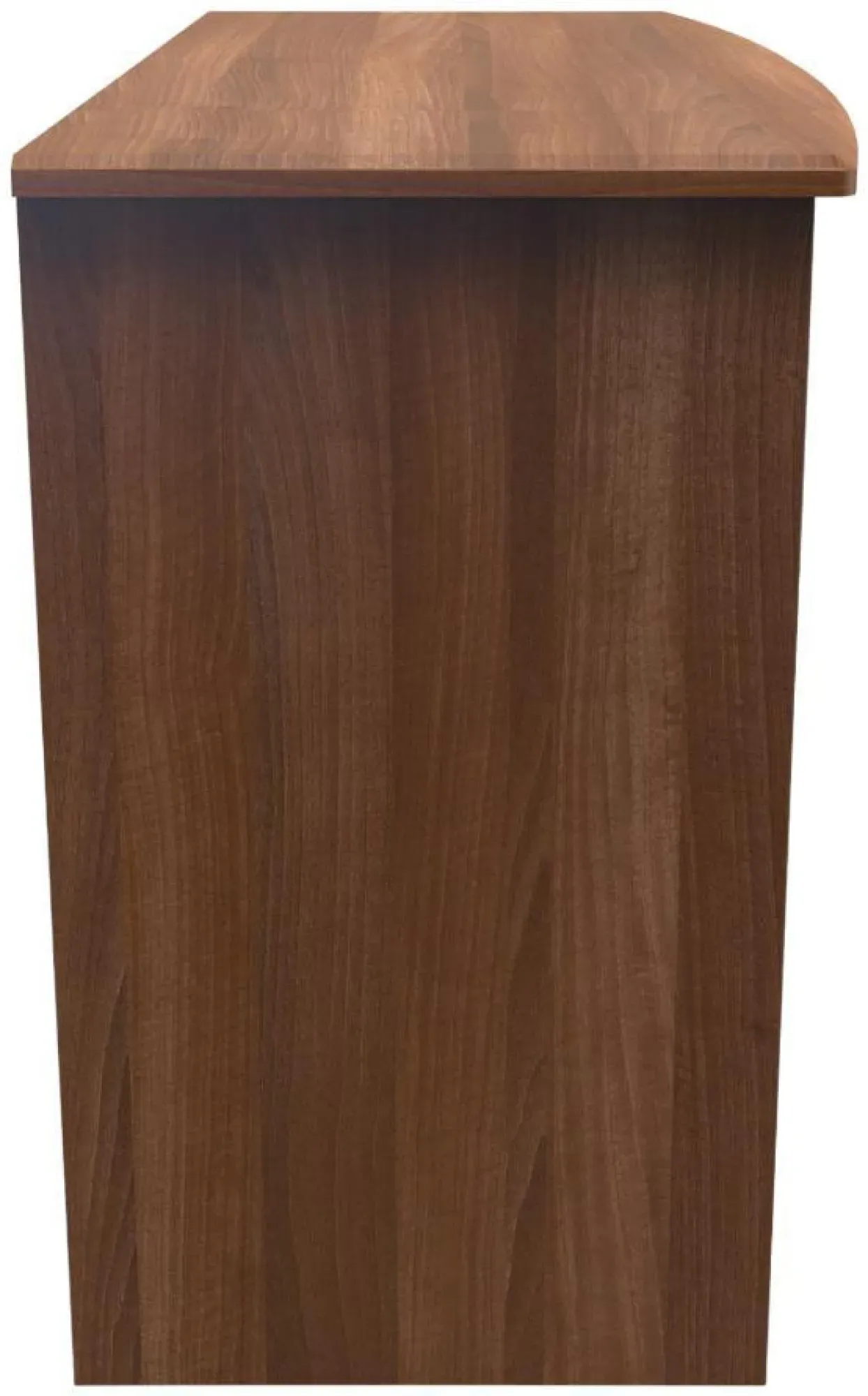 Gina 3 Drawer Desk - Walnut
