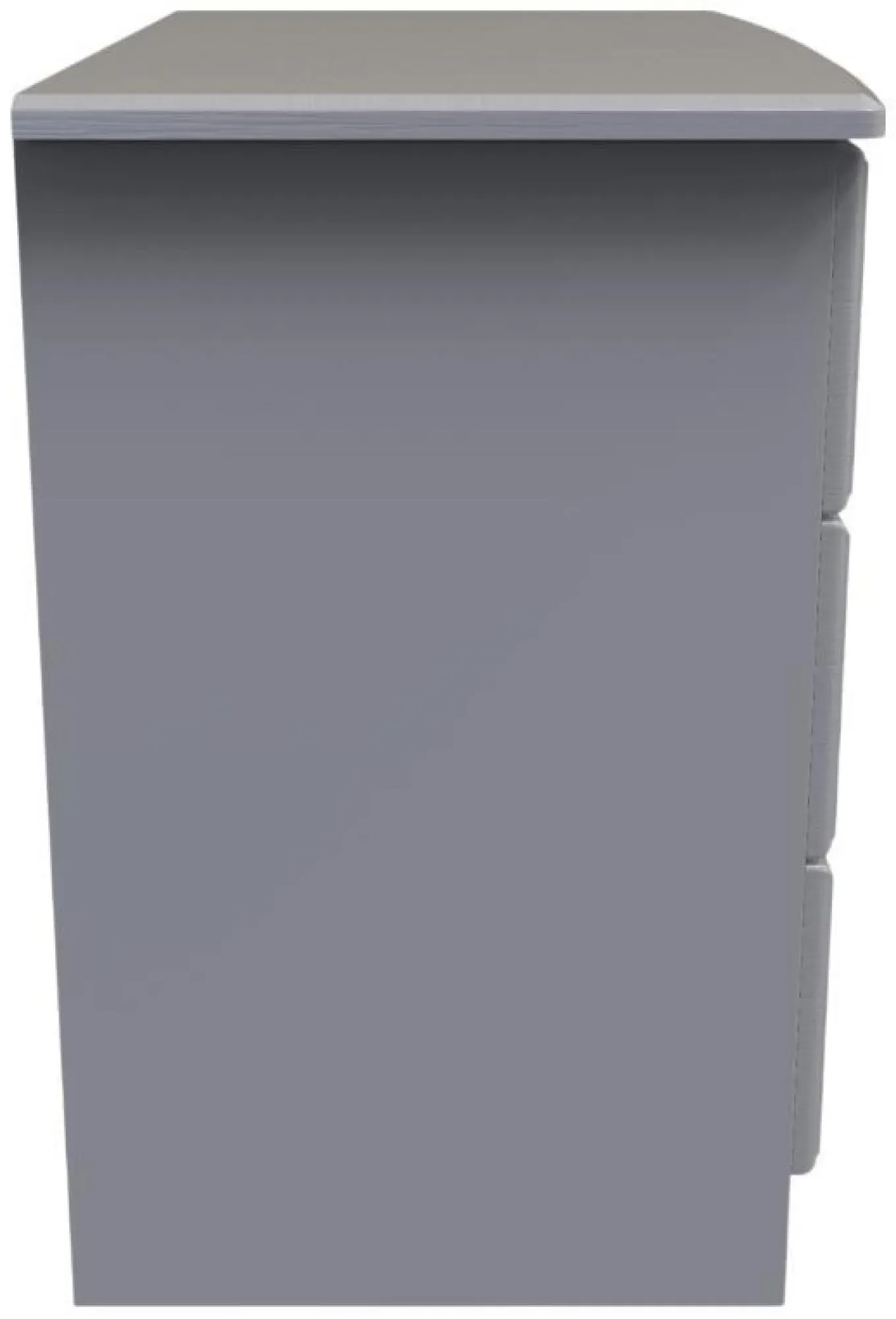 Gina 3 Drawer Small Chest - Grey Ash