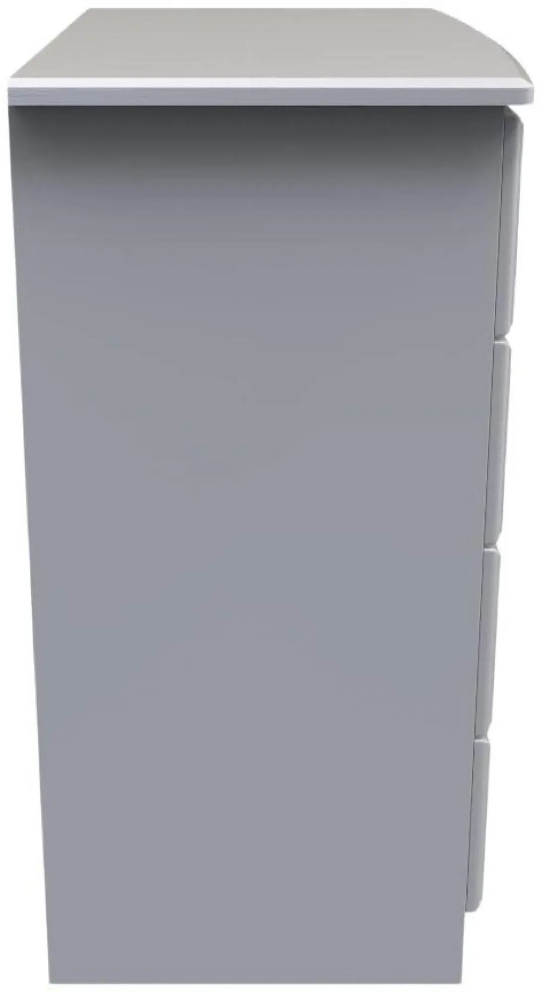 Gina 4 Drawer Chest - Grey Ash