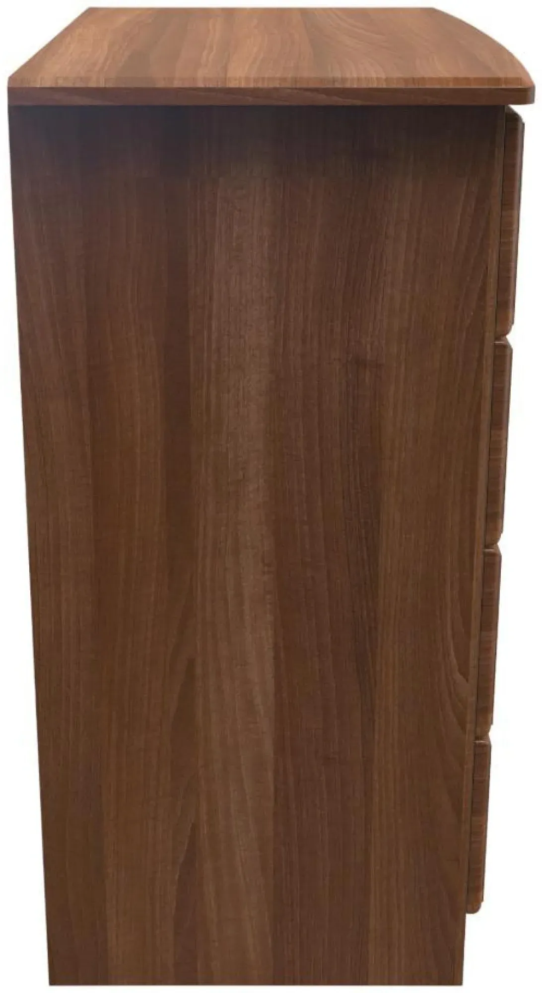 Gina 4 Drawer Chest - Walnut