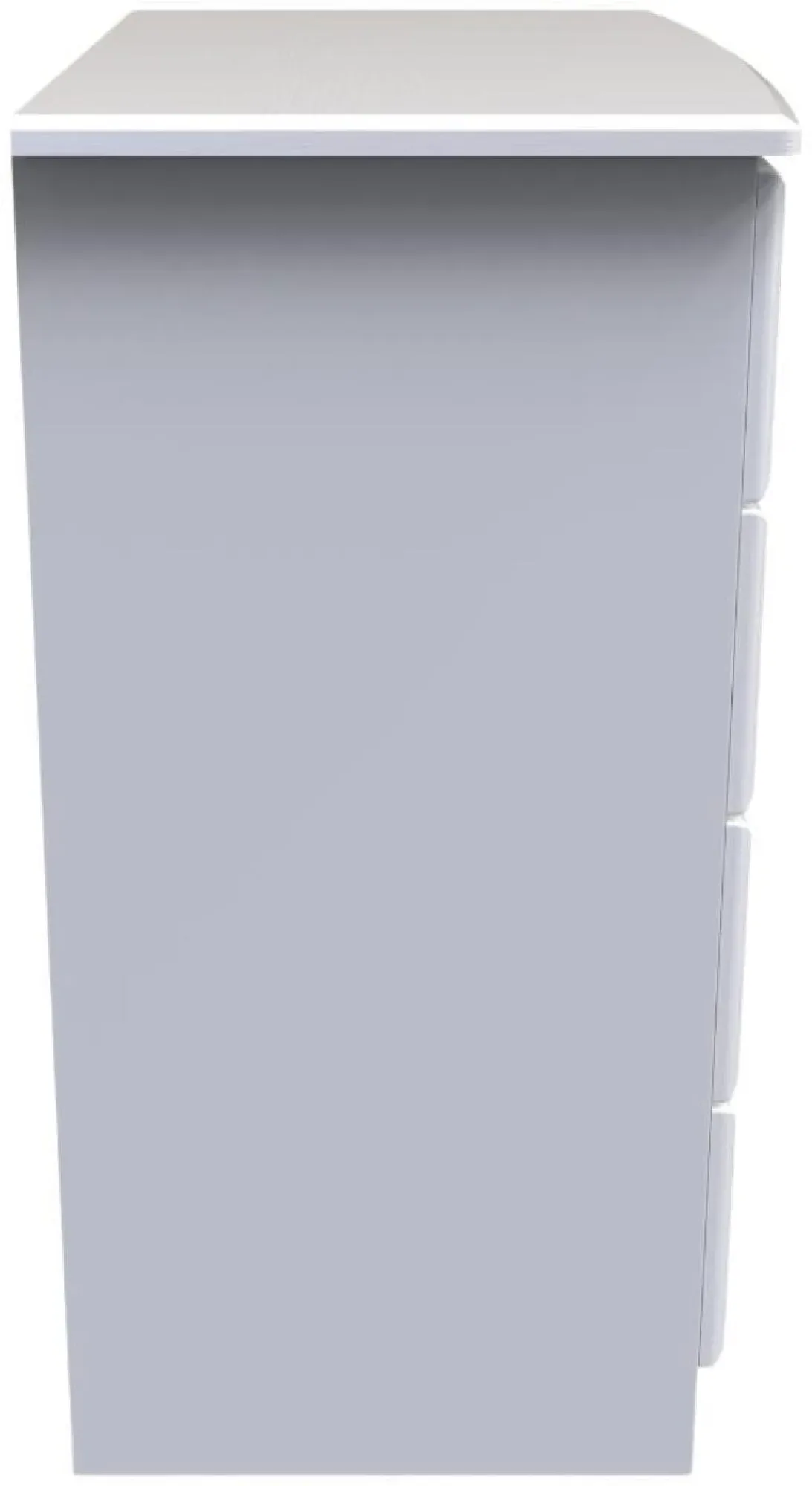 Gina 4 Drawer Chest - White Ash