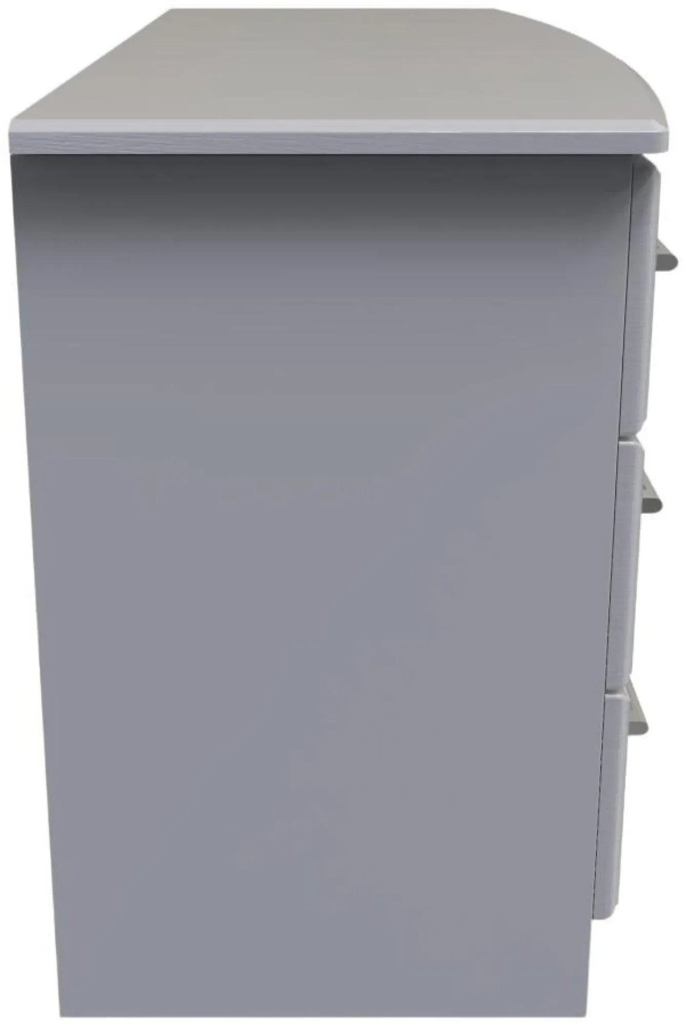 Gina 6 Drawer Midi Dresser - Grey Ash