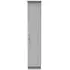 Gina Single Door Wardrobe - Grey Ash