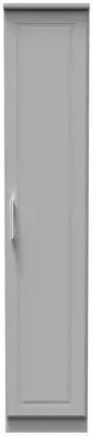 Gina Single Door Wardrobe - Grey image