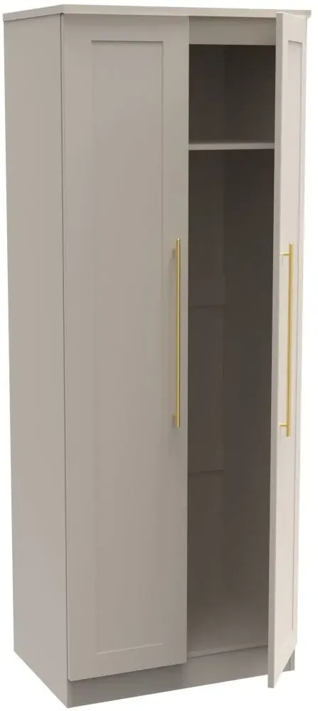 Haworth 2 Door Tall Wardrobe - Kashmir Matt