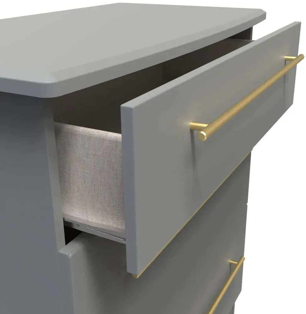 Haworth 3 Drawer Small Chest - Dusk Grey