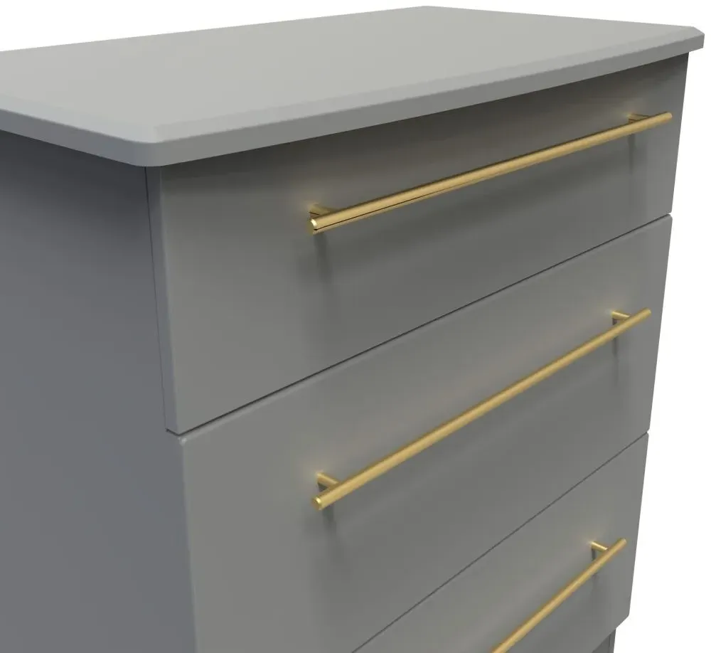 Haworth 3 Drawer Small Chest - Dusk Grey