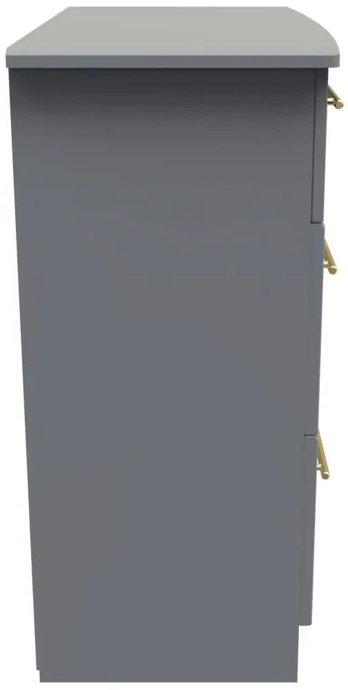 Haworth 3 Drawer Small Chest - Dusk Grey