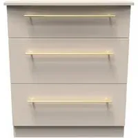 Haworth 3 Drawer Small Chest - Kashmir Matt