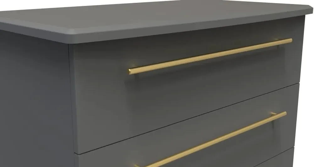 Haworth 4 Drawer Chest - Dusk Grey