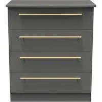 Haworth 4 Drawer Chest - Dusk Grey