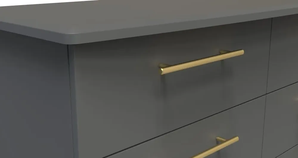 Haworth 6 Drawer Midi Chest - Dusk Grey