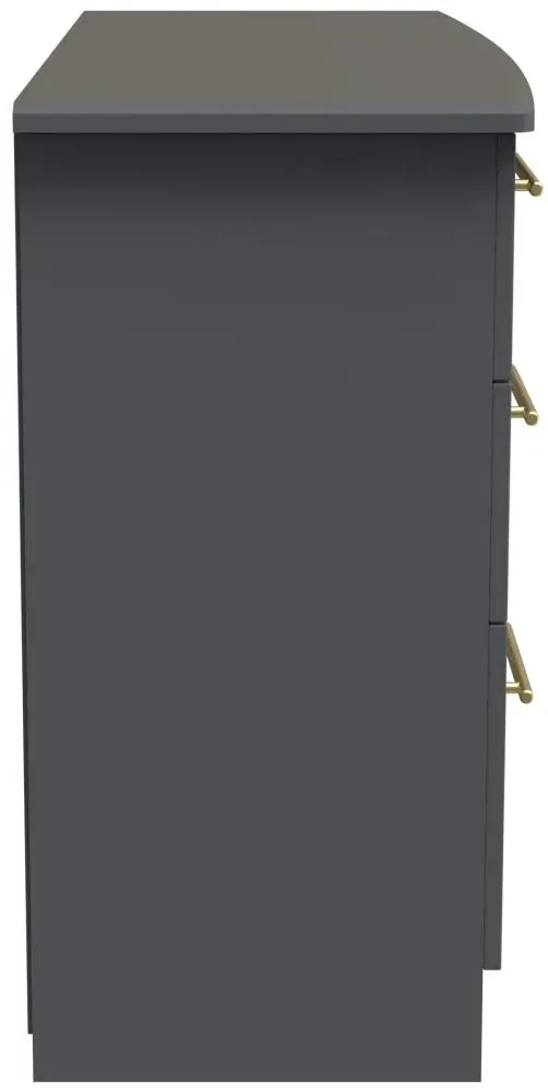 Haworth 6 Drawer Midi Chest - Dusk Grey