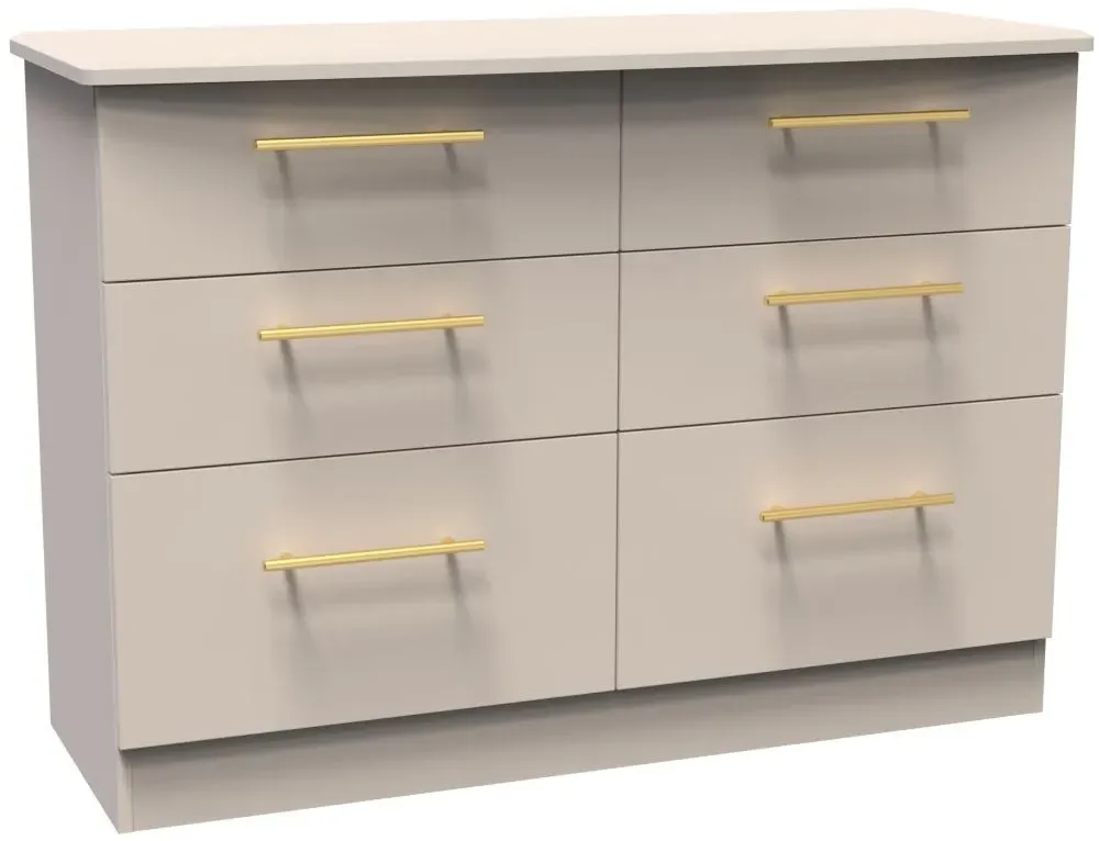 Haworth 6 Drawer Midi Chest - Kashmir Matt