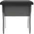 Haworth Padded Dressing Stool - Dusk Grey