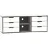 Hong Kong 150cm TV Unit with Glides Legs - White