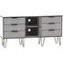 Hong Kong 150cm TV Unit with Hairpin Legs - Grey